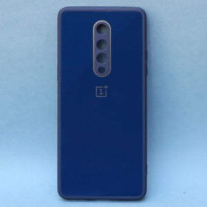 Dark Blue camera Safe mirror case for Oneplus 8