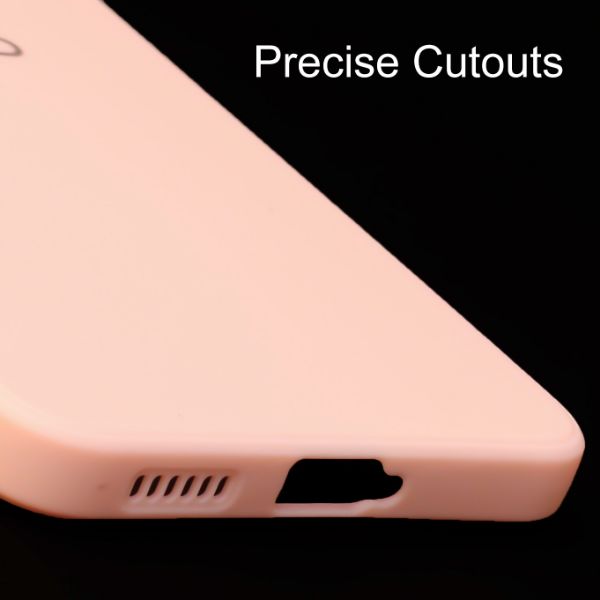 Peach Candy Silicone Case for Vivo V21