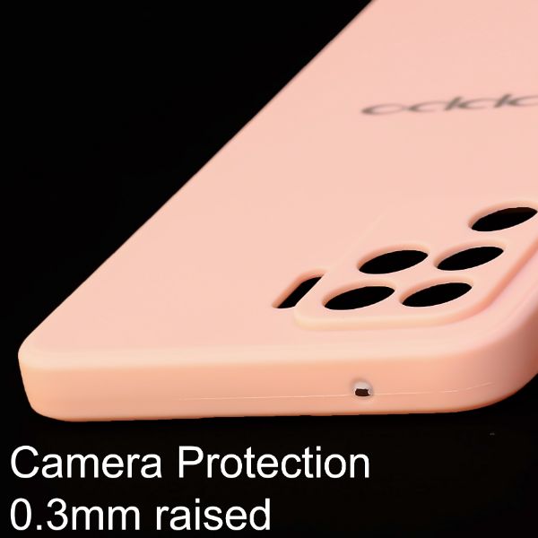 Peach Candy Silicone Case for Oppo F19 Pro