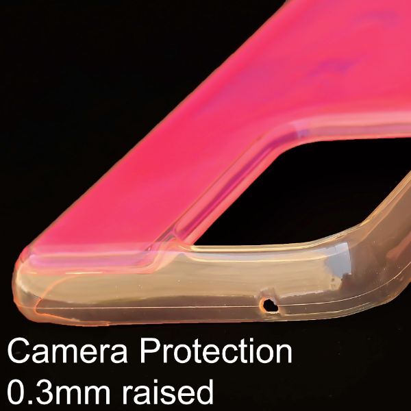 Pink Glow in Dark Silicone Case for Samsung S20 ultra