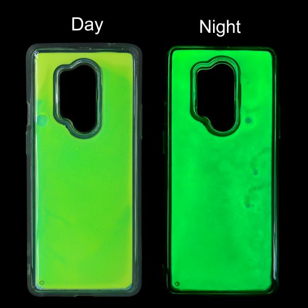 Green Glow in Dark Silicone Case for Oneplus 8 pro
