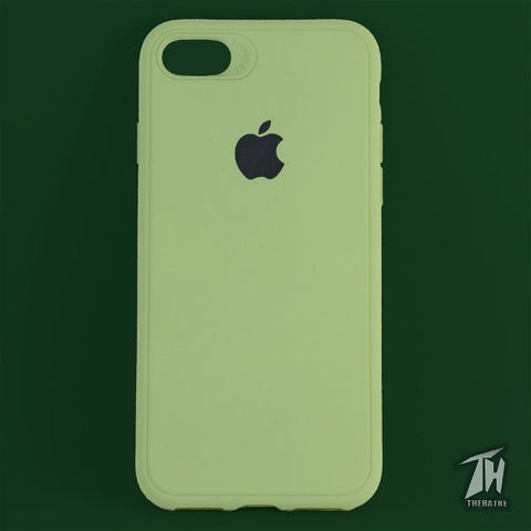 Light Green Silicone Case for Apple iphone 7