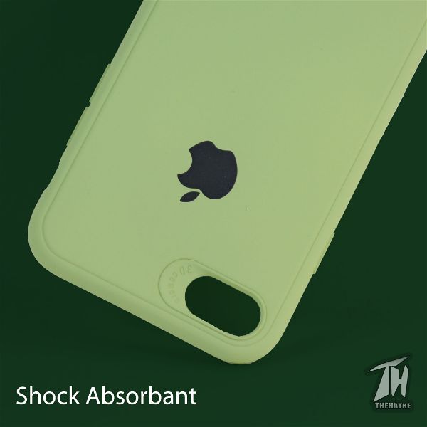 Light Green Silicone Case for Apple iphone 7