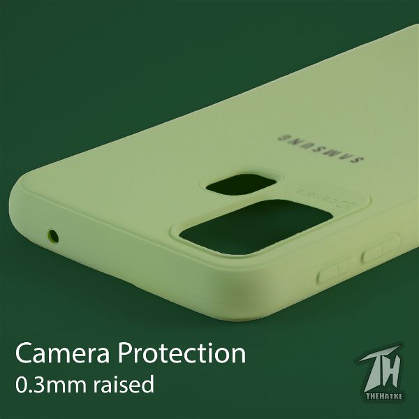 Light Green Silicone Case for Samsung M30s