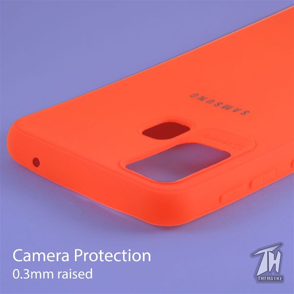 Red Silicone Case for Samsung M30s