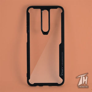 Shockproof silicone protective transparent Case for Poco X2