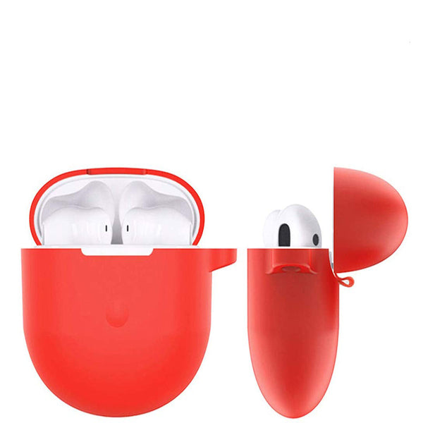 Red Silicone case for Vivo Tws Neo