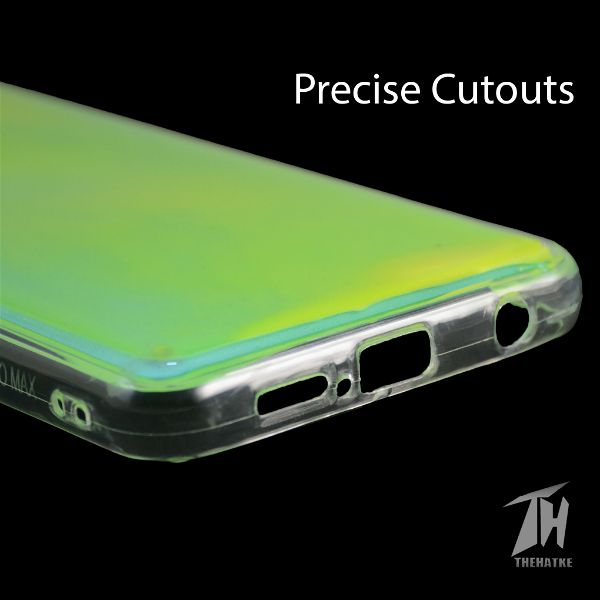 Green Glow in the dark case for Redmi note 9 pro