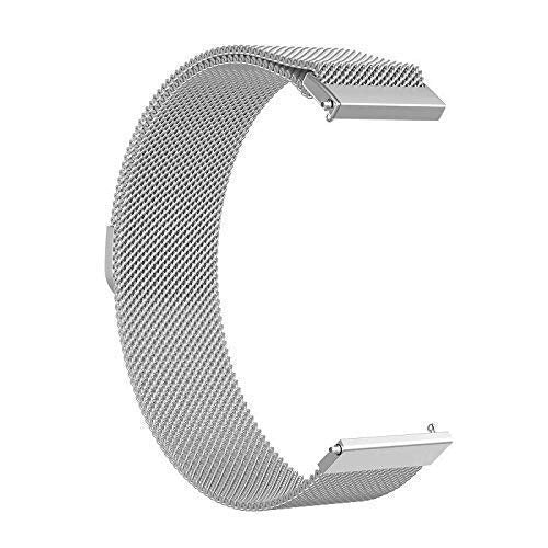 Silver Chain Strap For Smart Watch 20mm