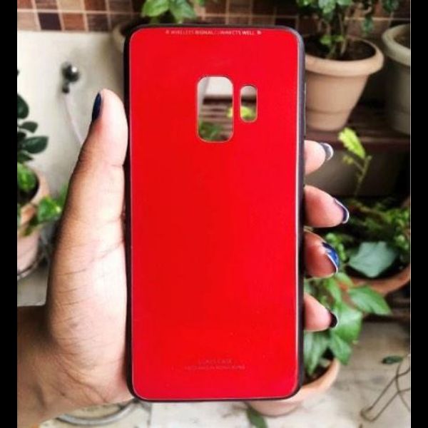 Red Mirror Silicone Case For Samsung S9 plus