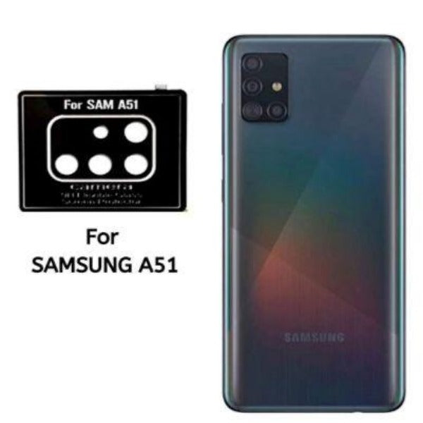 Camera On Samsung A51 Camera Lens Glass With Frame For Samsung
