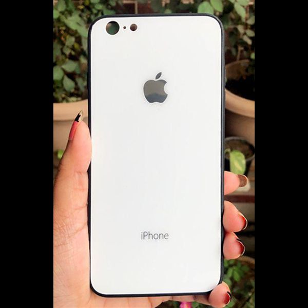 White mirror Silicone Case for Apple iphone 6/6s