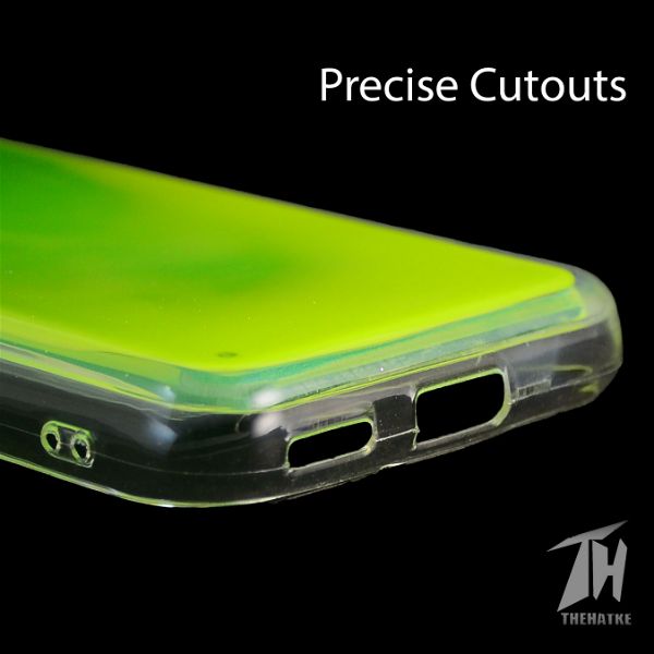 Green Glow in Dark Silicone Case for Vivo V17 pro