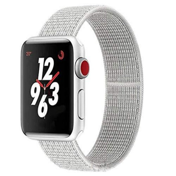 White Nylon Strap For Apple Iwatch (42mm/44mm)
