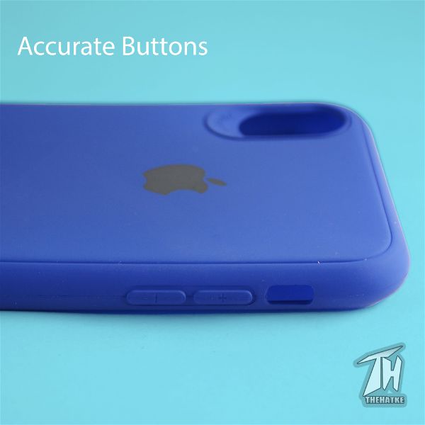 Dark Blue Silicone Case for Apple iphone X/Xs