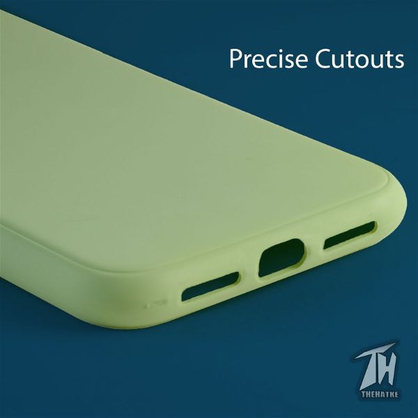 Light Green Silicone Case for Apple iphone Xr