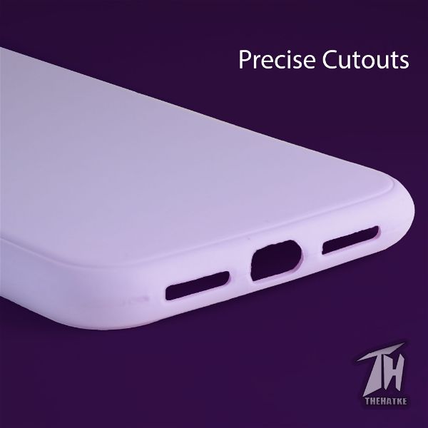 Purple Silicone Case for Apple iphone X/xs