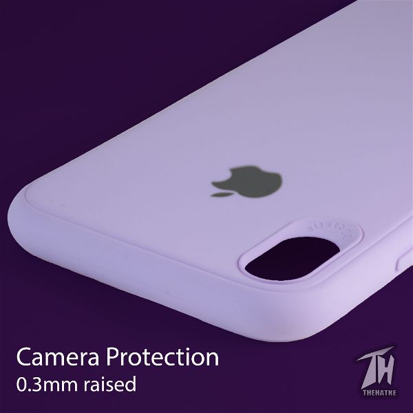 Purple Silicone Case for Apple iphone X/xs