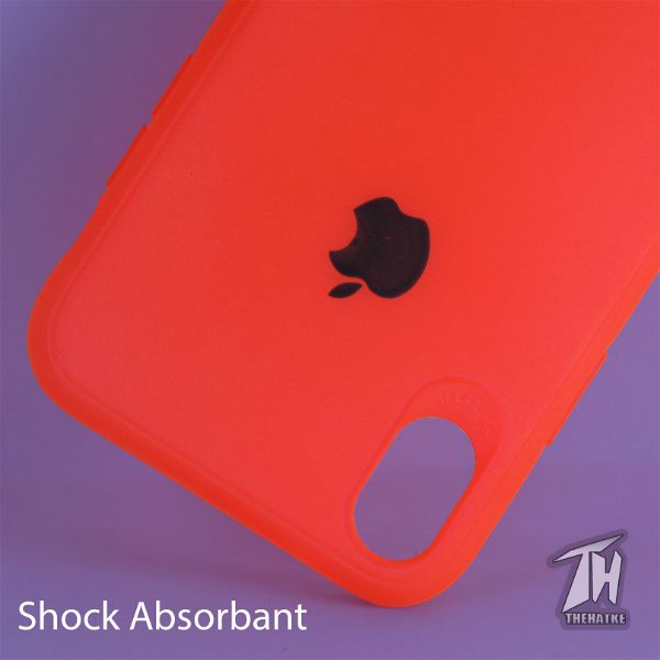 Red Silicone Case for Apple iphone X/Xs