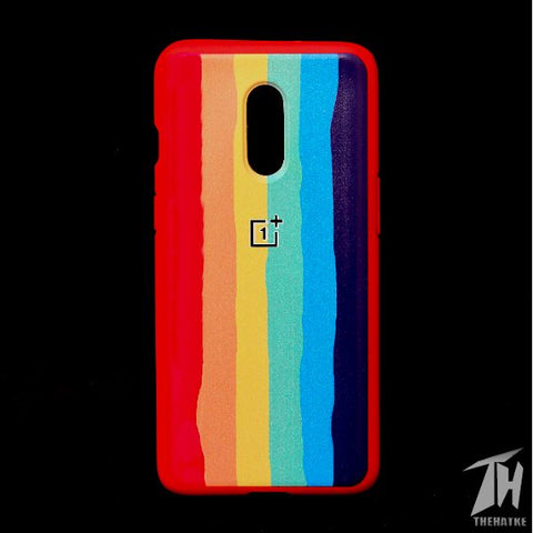 Rainbow Silicone Case for Oneplus 7