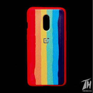 Rainbow Silicone Case for Oneplus 6t