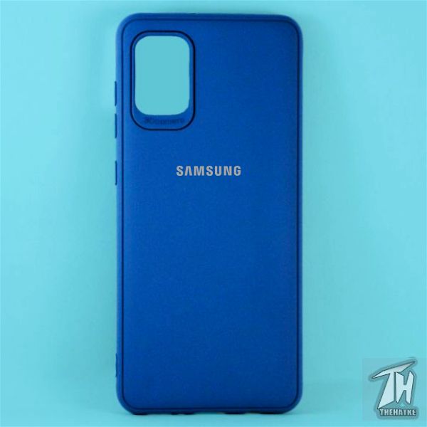 Dark Blue Silicone Case for Samsung A31