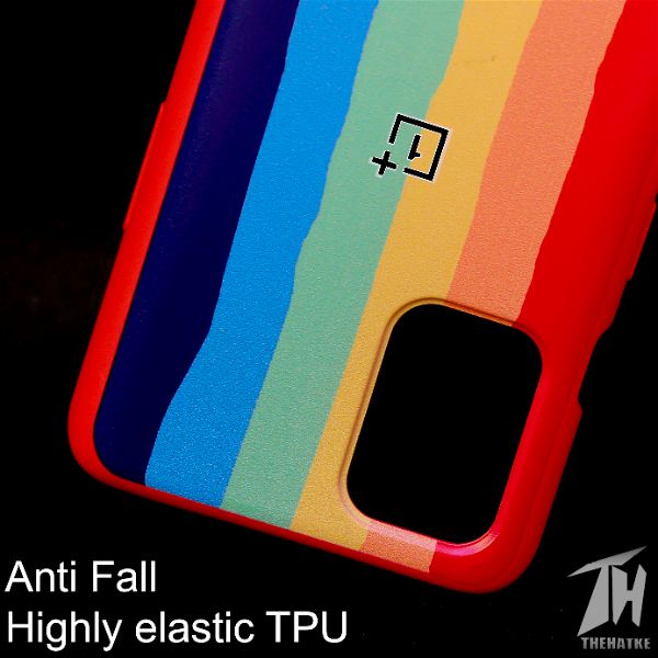 Rainbow Silicone Case for Oneplus Nord 2
