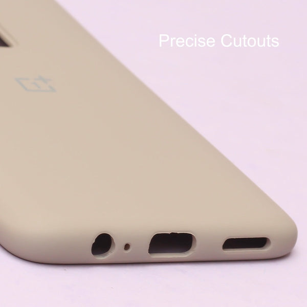 Brown Original Silicone case for Oneplus 6 - The Hatke