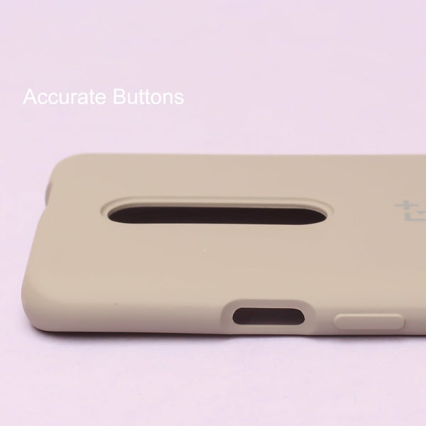 Brown Original Silicone case for Oneplus 7 Pro - The Hatke