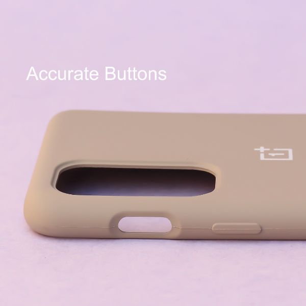 Brown Original Silicone case for Oneplus 9 - The Hatke