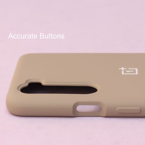 Brown Original Silicone case for Oneplus Nord - The Hatke