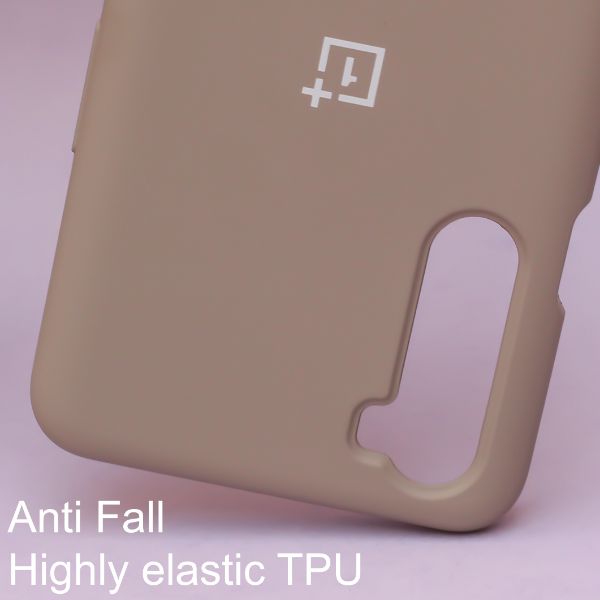 Brown Original Silicone case for Oneplus Nord - The Hatke