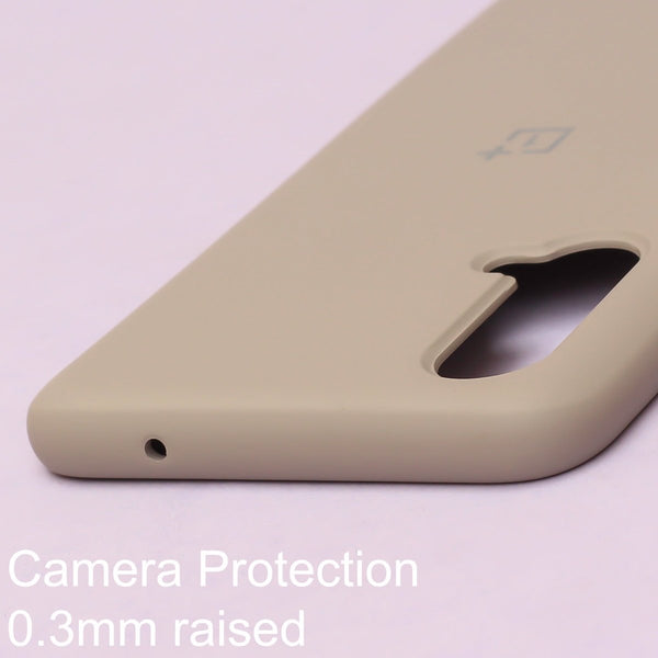 Brown Original Silicone case for Oneplus Nord CE - The Hatke
