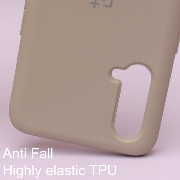 Brown Original Silicone case for Oneplus Nord CE - The Hatke