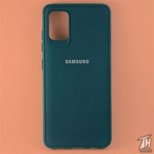 Dark green Silicone Case for Samsung A31