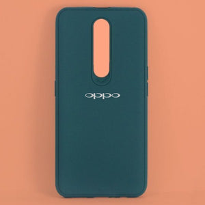 Dark Green Silicone Case for Oppo F11 pro