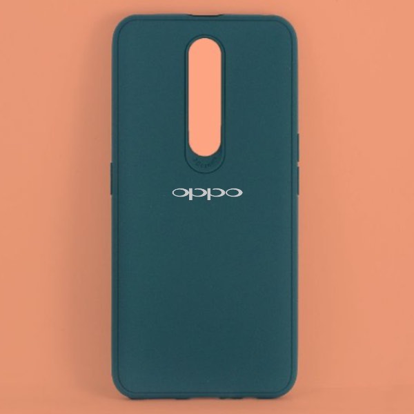 Dark Green Silicone Case for Oppo F11 pro