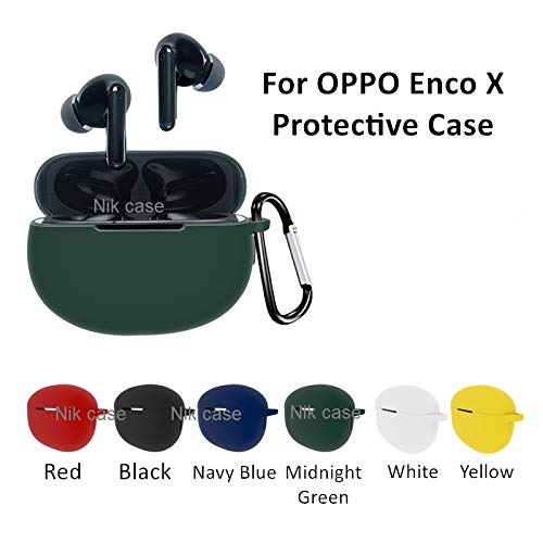 Green Silicone case for Oppo Enco X