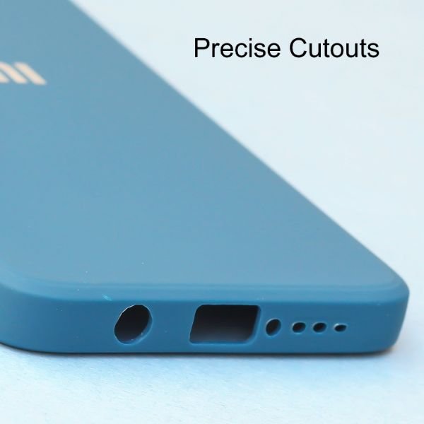 Cosmic Blue Candy Silicone Case for Poco X2 - The Hatke