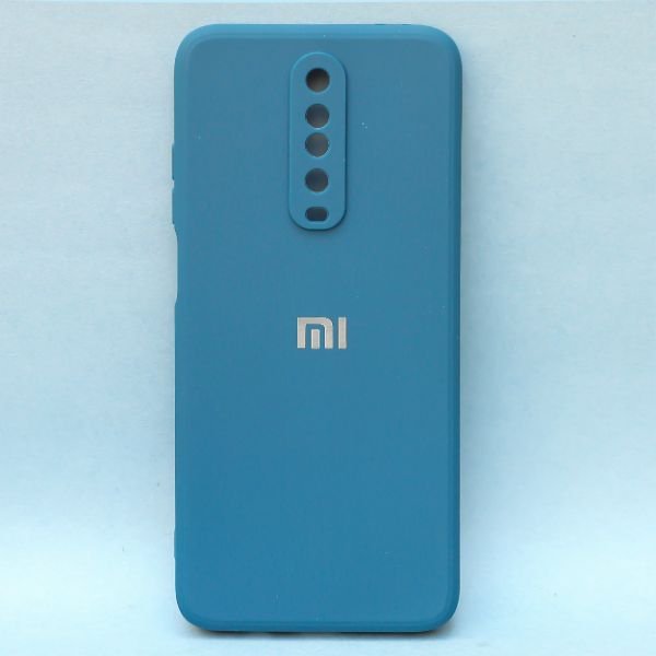 Cosmic Blue Candy Silicone Case for Poco X2 - The Hatke