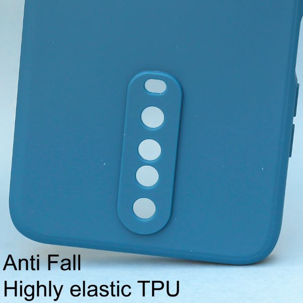 Cosmic Blue Candy Silicone Case for Poco X2 - The Hatke