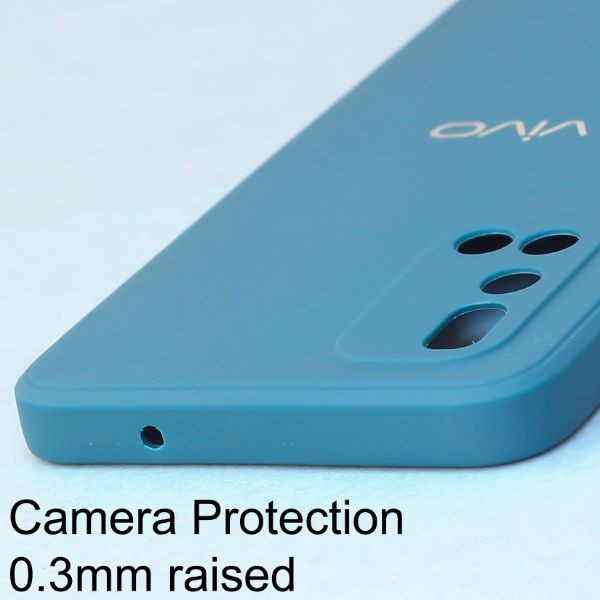 Cosmic Blue Candy Silicone Case for Vivo V19 - The Hatke