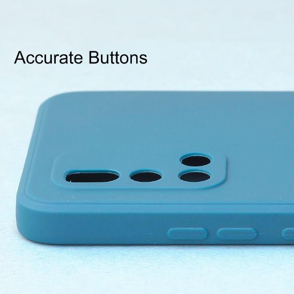 Cosmic Blue Candy Silicone Case for Vivo V19 - The Hatke