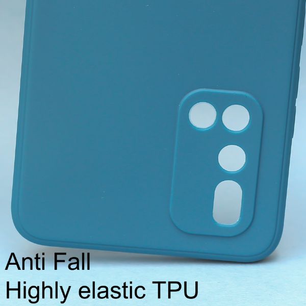 Cosmic Blue Candy Silicone Case for Vivo V19 - The Hatke