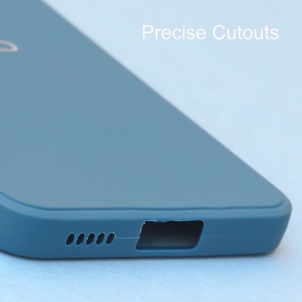 Cosmic Blue Candy Silicone Case for Vivo V25 - The Hatke