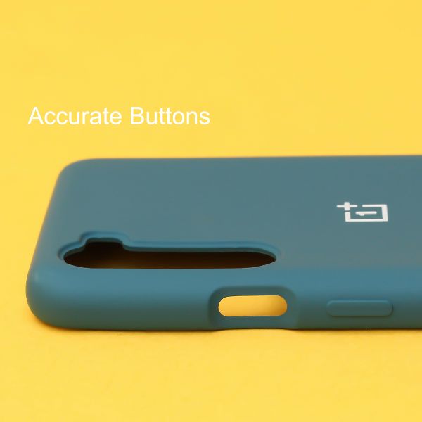 Cosmic Blue Original Silicone case for Oneplus Nord - The Hatke