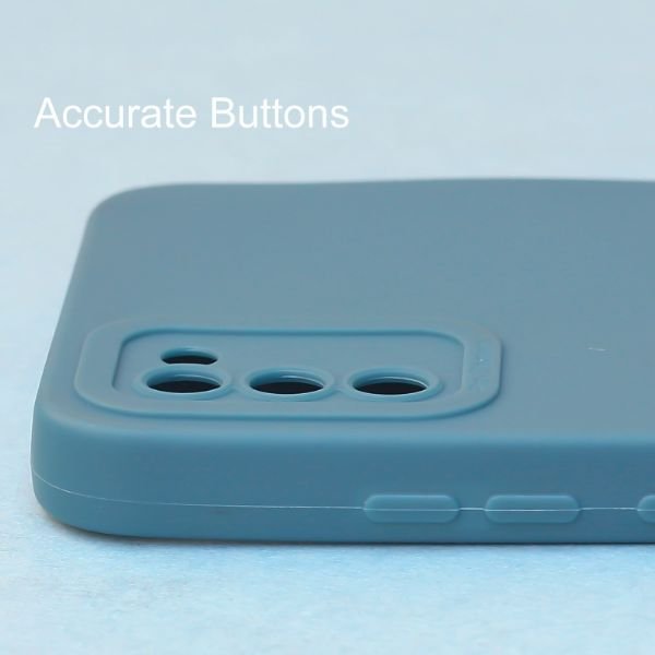 Cosmic Blue Spazy Silicone Case for Samsung A02s - The Hatke