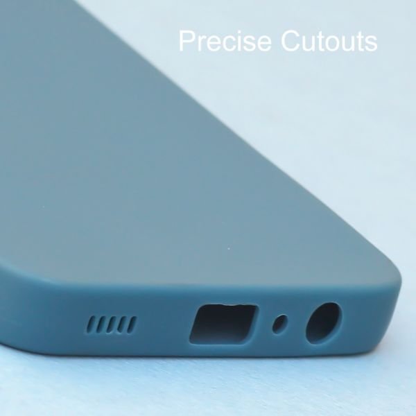 Cosmic Blue Spazy Silicone Case for Samsung A02s - The Hatke