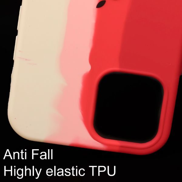 Cozy Rainbow Silicone Case for Apple iphone 11 Pro Max - The Hatke