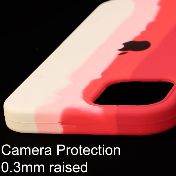 Cozy Rainbow Silicone Case for Apple iphone 11 Pro Max - The Hatke